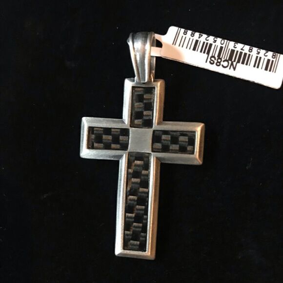 BICO AUSTRALIA NWT Tech Cross Pendant - Picture 1 of 3